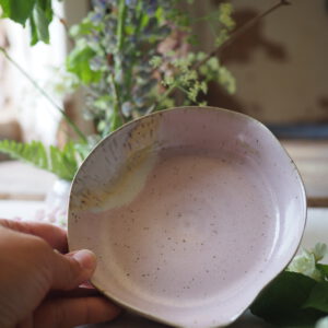 Ikebana Schale - rosewhite