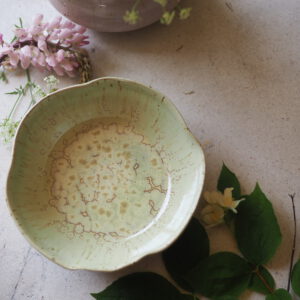 Ikebana Schale - organic crystal